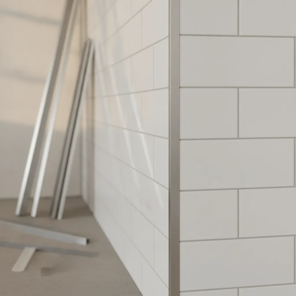 Baguette de finition pour carrelage : laquelle et quand la poser