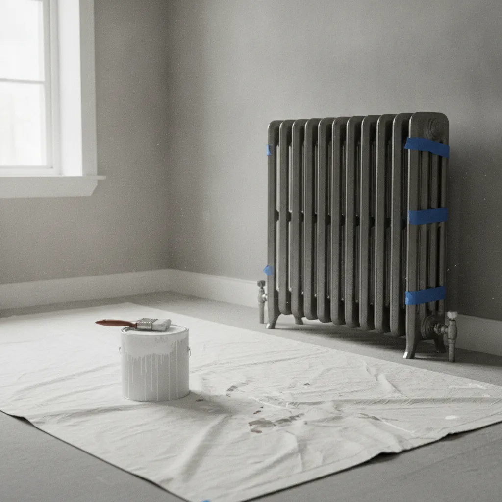 Peindre un radiateur : préparation, peinture et remise en chauffe